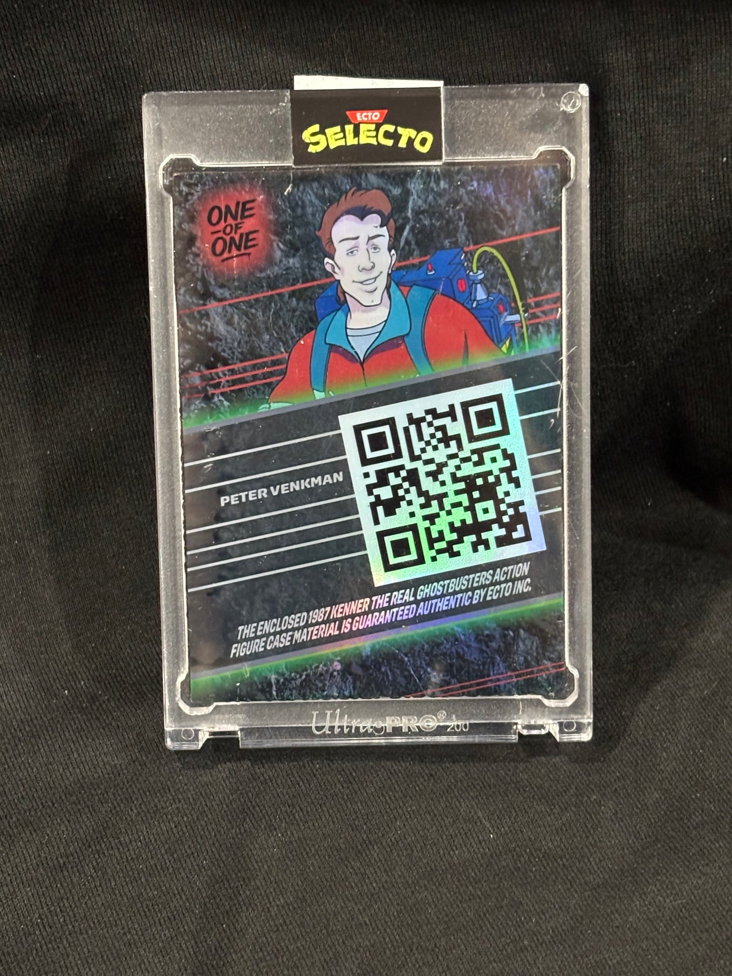 Peter Venkman – 1987 Kenner Relic – (Ecto Selecto 1/1 Custom Card)