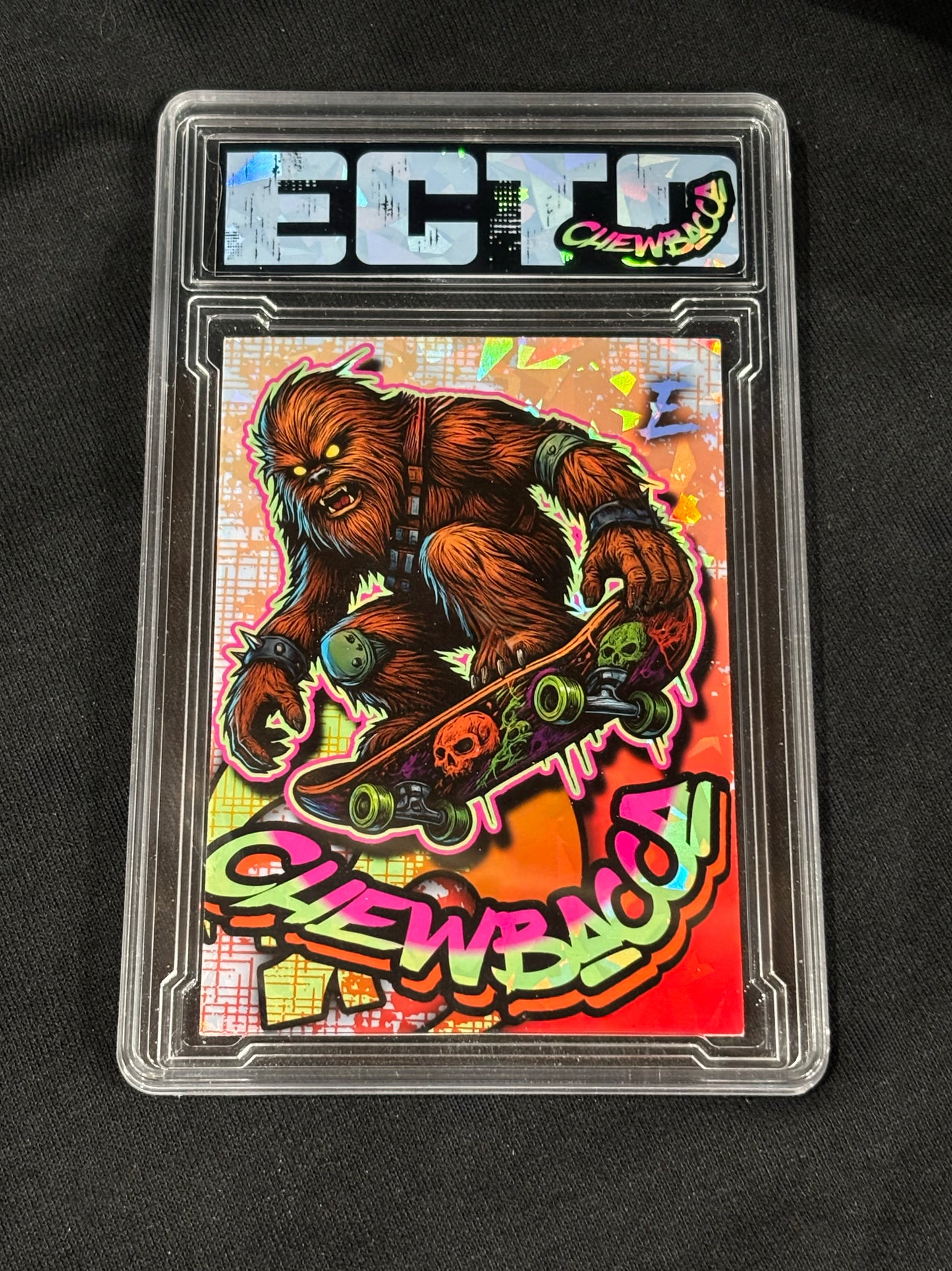 Chewbacca – “Skater Wookie” – (Ecto Custom 1/1 Card Set)