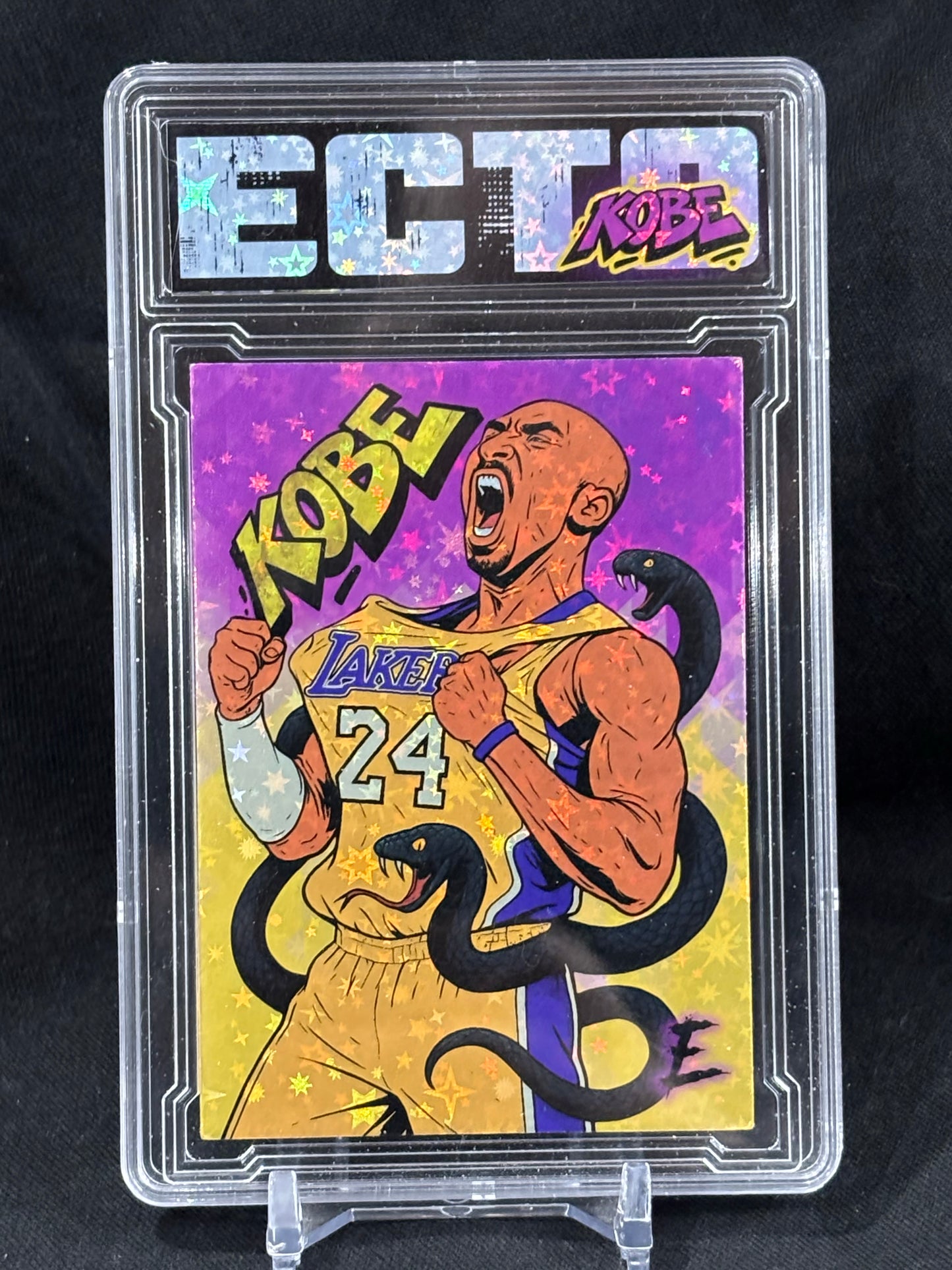 Kobe Bryant – "Black Mamba Rising" – Uber Tallboy Masterpiece + Full 1/1 Set Variations (Ecto Custom Card Collection)