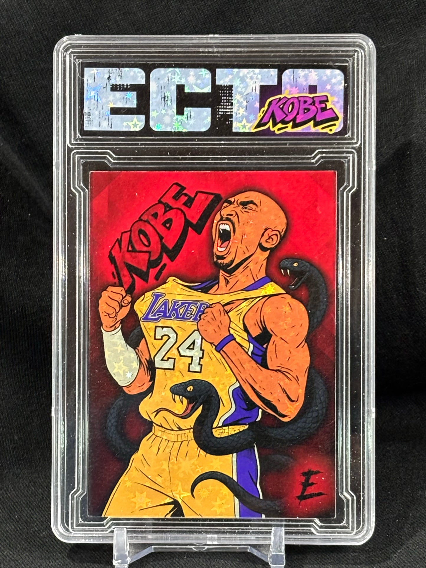 Kobe Bryant – "Black Mamba Rising" – Uber Tallboy Masterpiece + Full 1/1 Set Variations (Ecto Custom Card Collection)