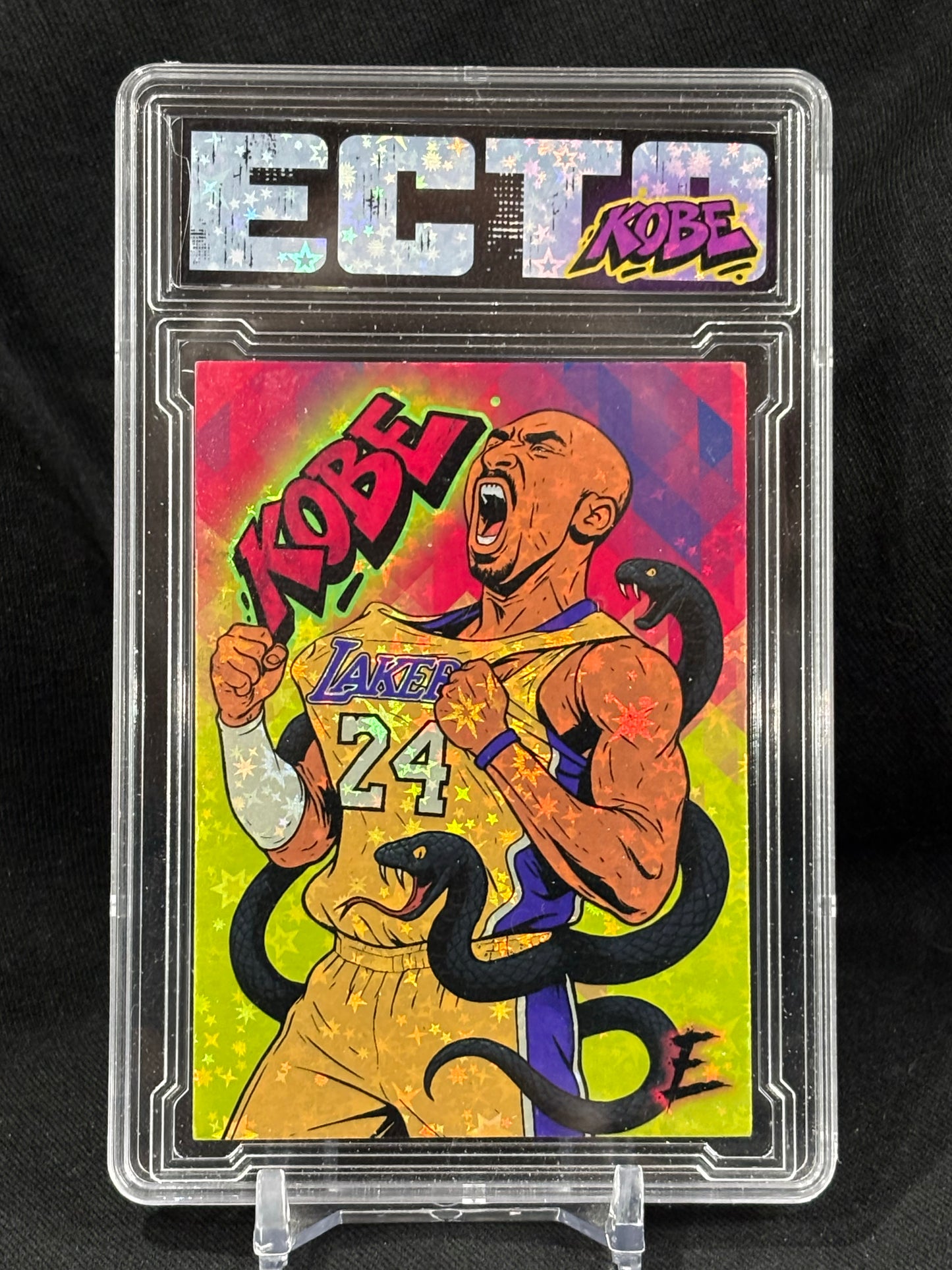 Kobe Bryant – "Black Mamba Rising" – Uber Tallboy Masterpiece + Full 1/1 Set Variations (Ecto Custom Card Collection)