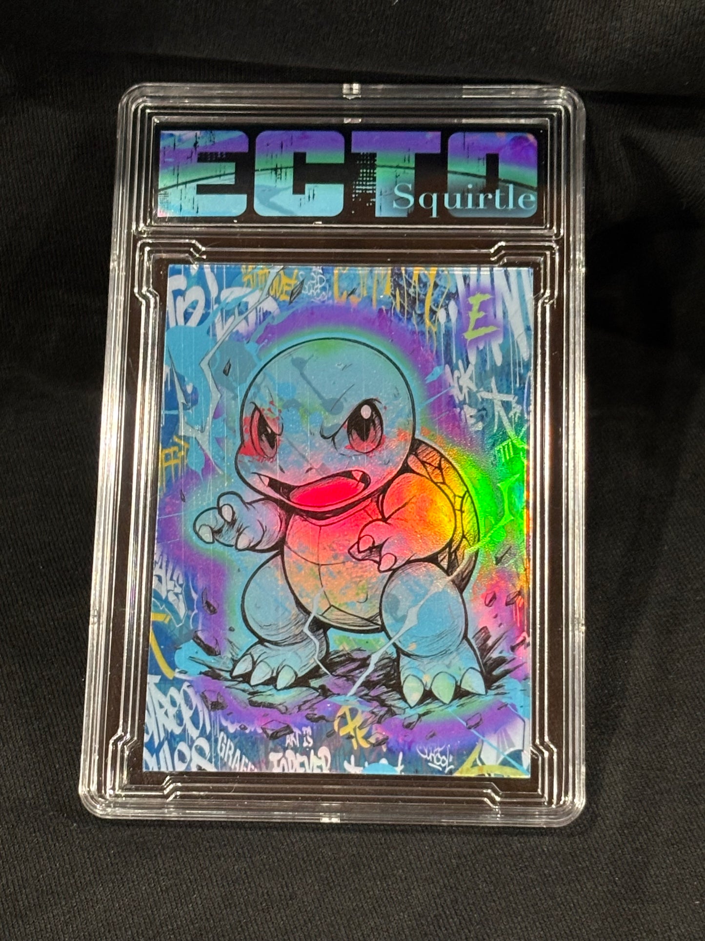 Squirtle β Graffiti Edition β 1/1 Custom Card Set (Ecto Selecto)