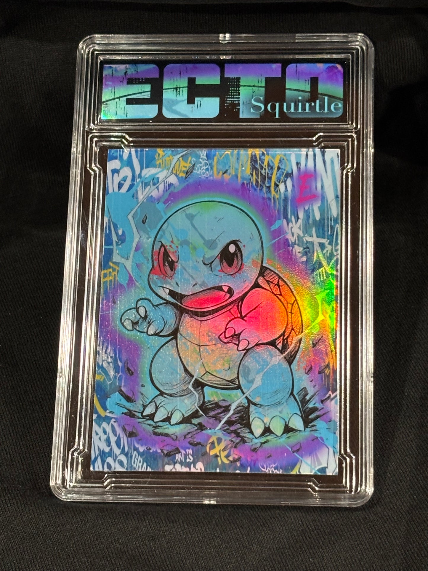 Squirtle β Graffiti Edition β 1/1 Custom Card Set (Ecto Selecto)