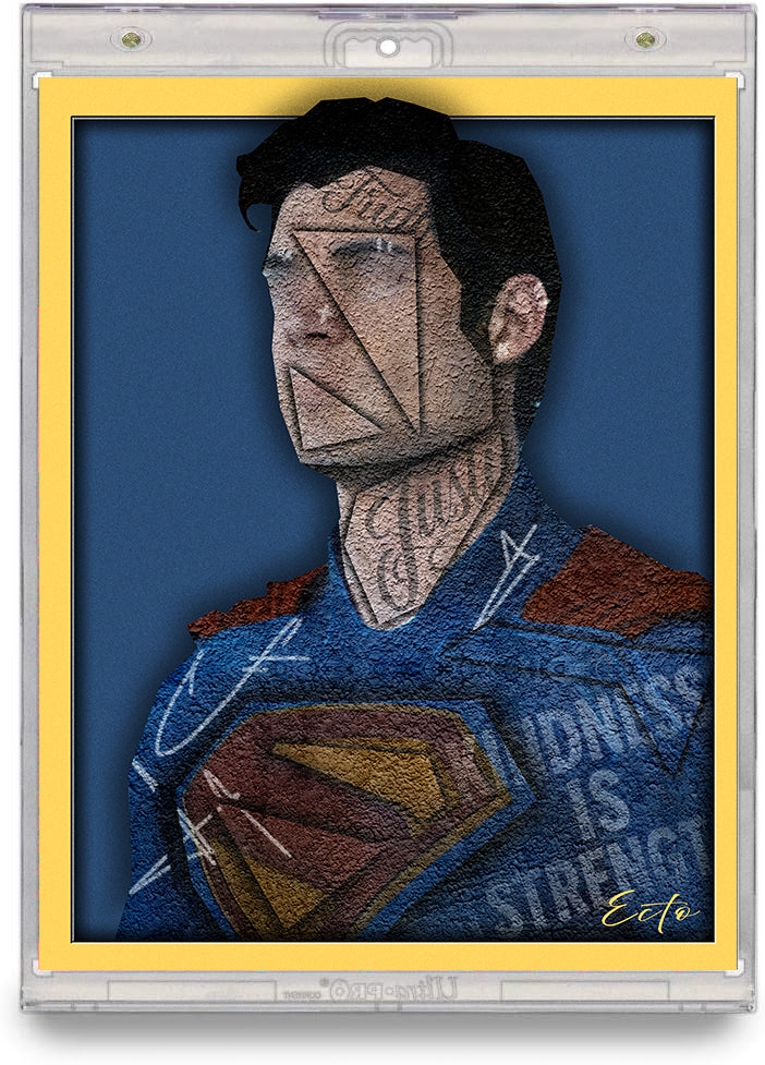 Superman - "Kindness Is Strength" – (Stonecut Icon 8x10 Print)