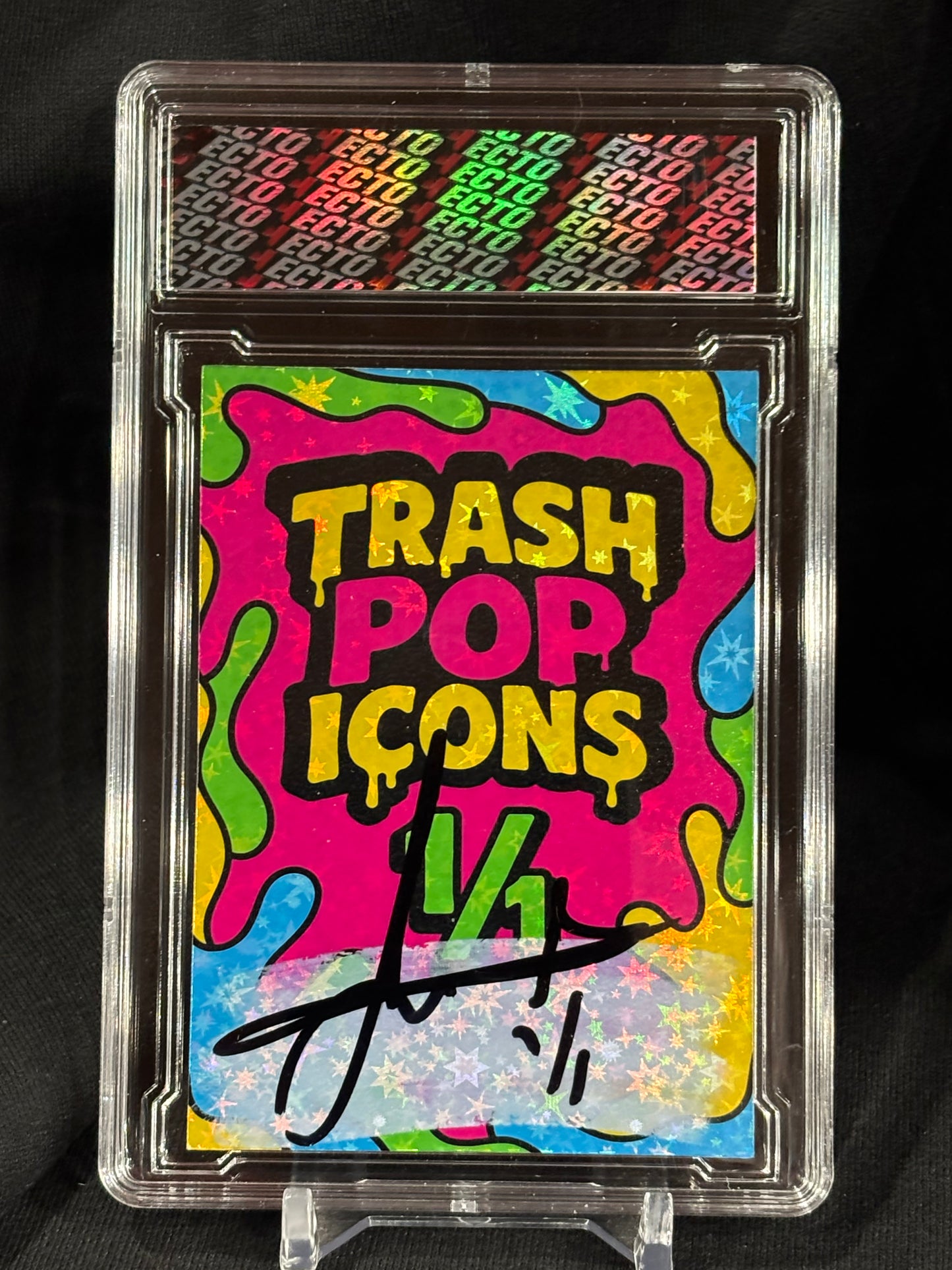 Mike Tyson – "Neon Acid Series" – (Trash Pop Icons 1/1 Card + 8x10 Print)