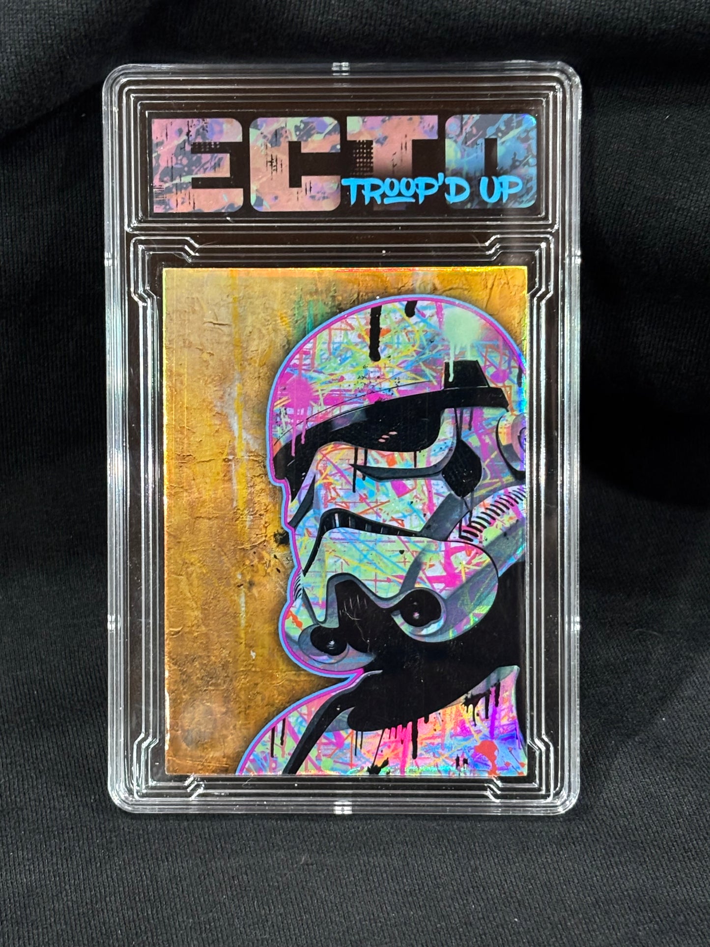 Troop’d Up – Stormtrooper Graffiti Card Set (1/1 Artist Proof + 4 Variations) – (Ecto Selecto Custom Slabbed Collectible)