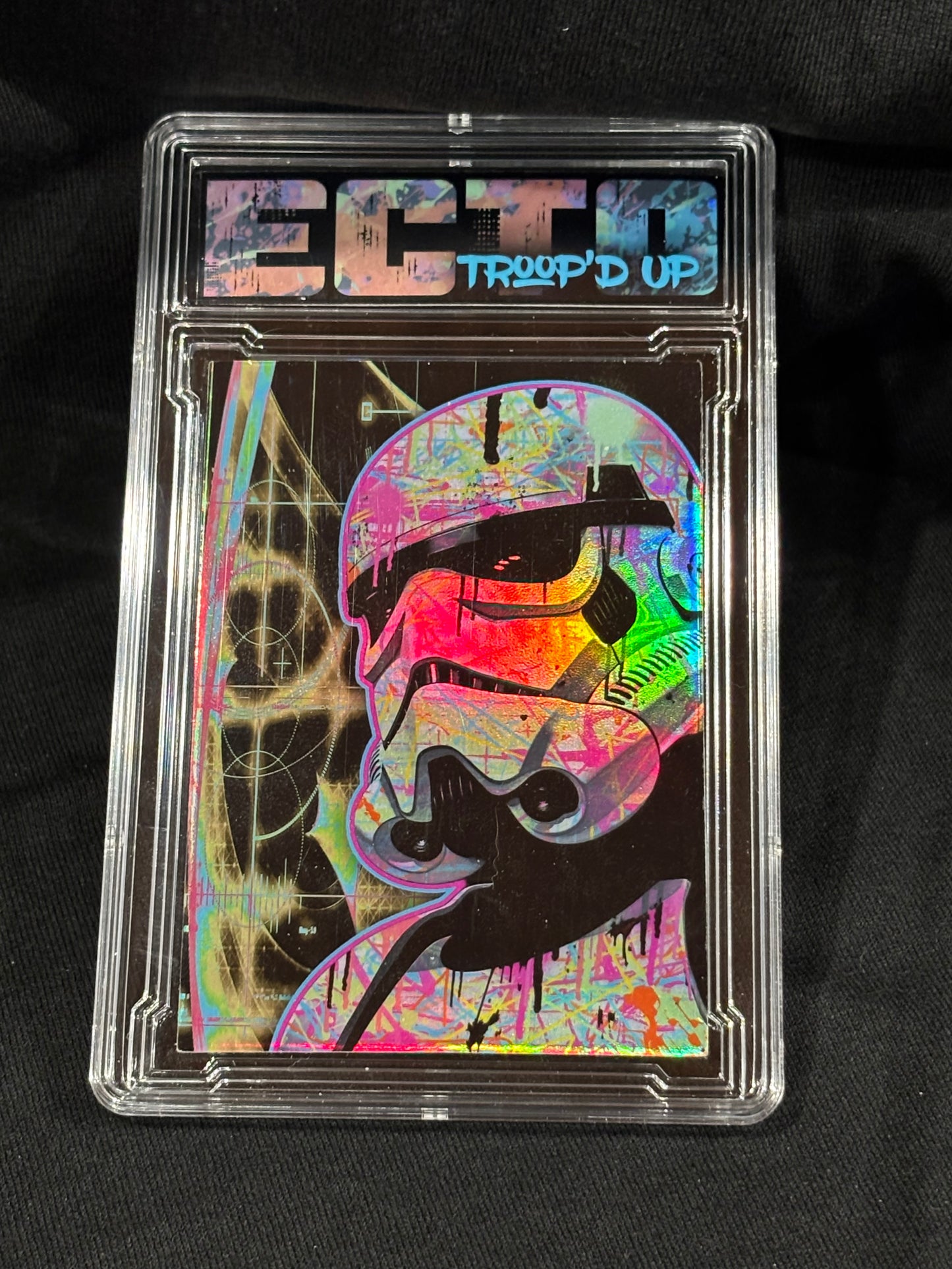 Troop’d Up – Stormtrooper Graffiti Card Set (1/1 Artist Proof + 4 Variations) – (Ecto Selecto Custom Slabbed Collectible)