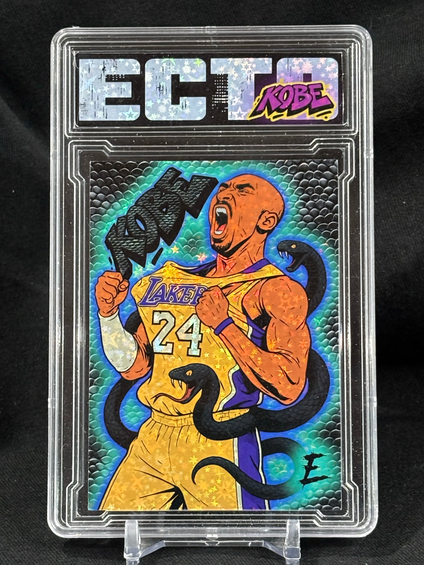 Kobe Bryant – "Black Mamba Rising" – Uber Tallboy Masterpiece + Full 1/1 Set Variations (Ecto Custom Card Collection)