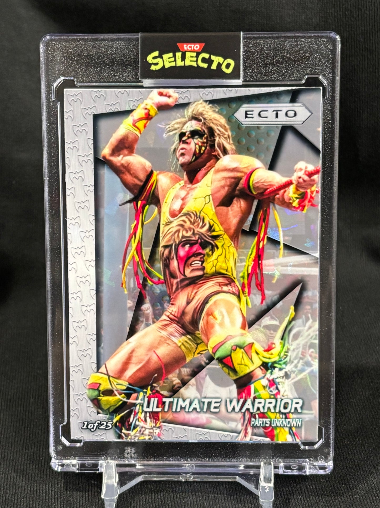 Ultimate Warrior – “Ecto Prizm Tribute Set” – (Custom Parallel Series)