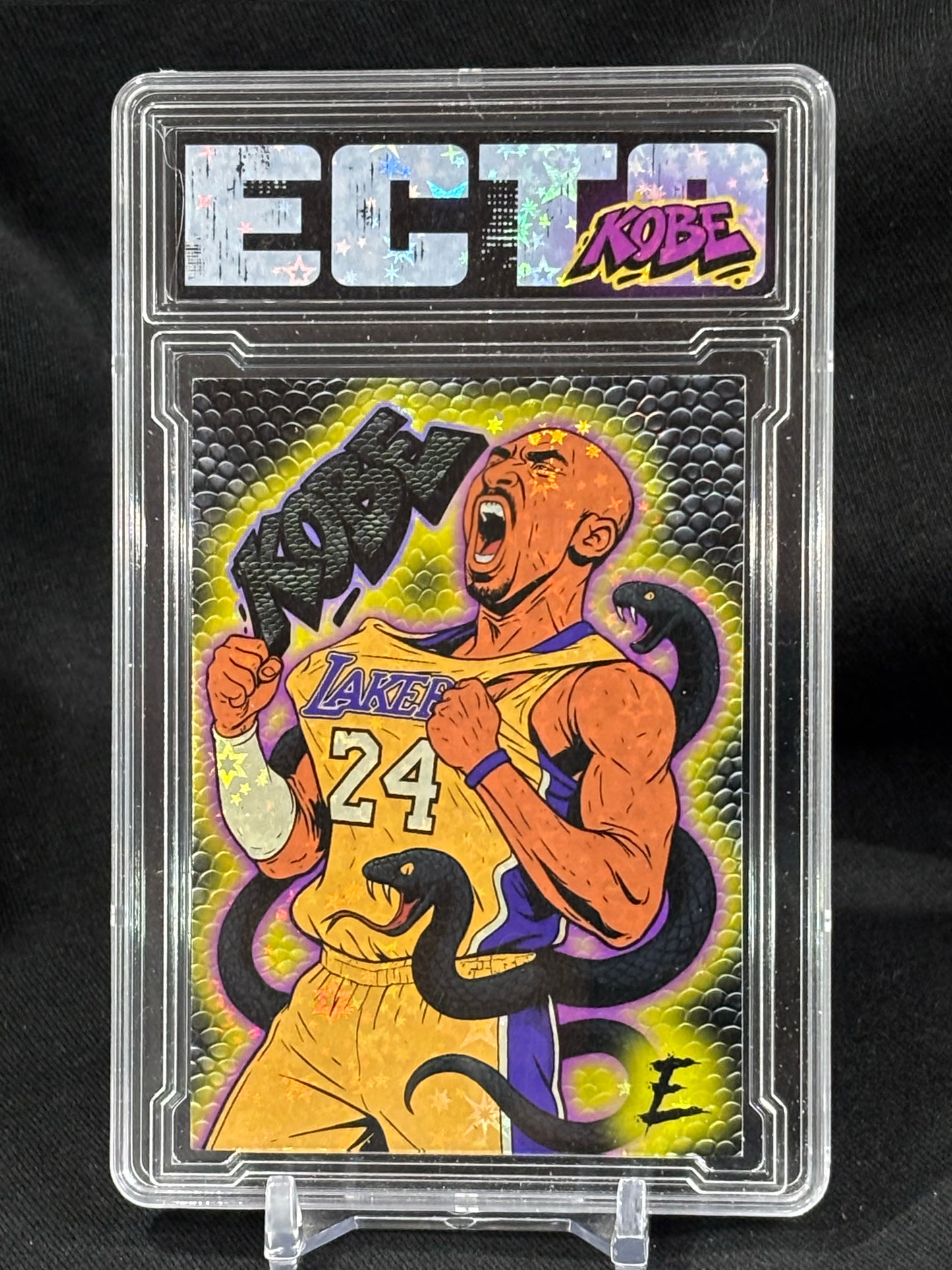 Kobe Bryant – "Black Mamba Rising" – Uber Tallboy Masterpiece + Full 1/1 Set Variations (Ecto Custom Card Collection)