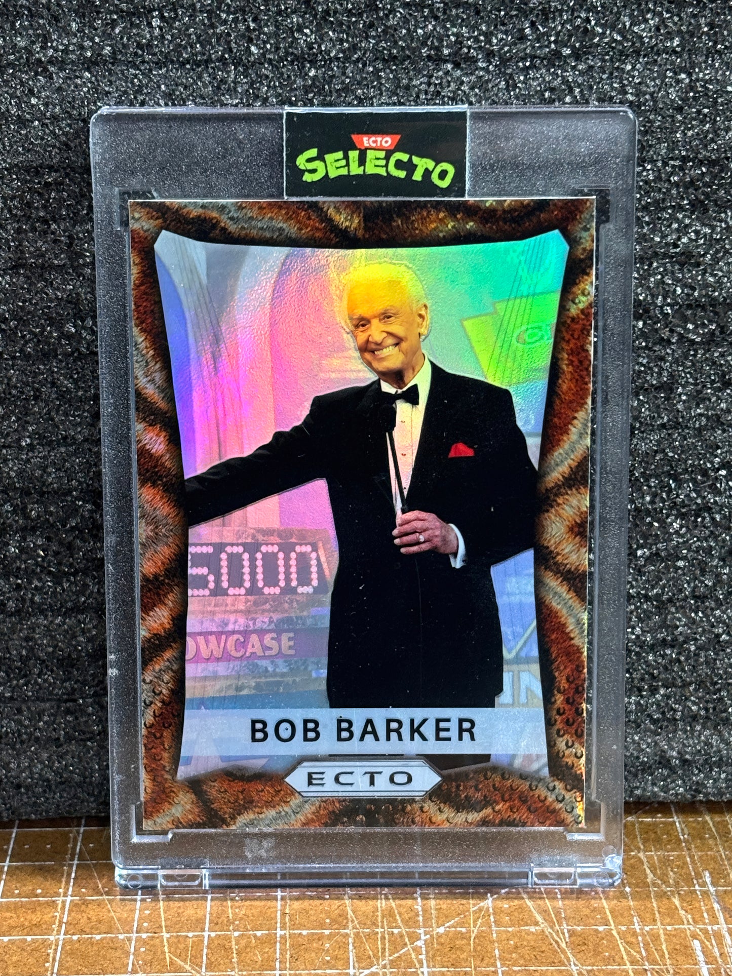 BOB BARKER – Ecto Selecto 1/1 Signed Custom Card (7 Variations)