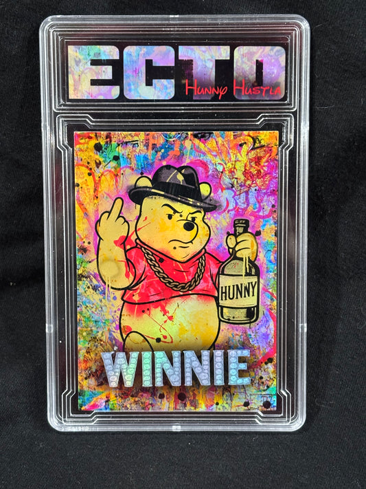 Winnie – "Hunny Hustla" – (Ecto Selecto 1/1 Parody Card Set + XL 8x10 Option)