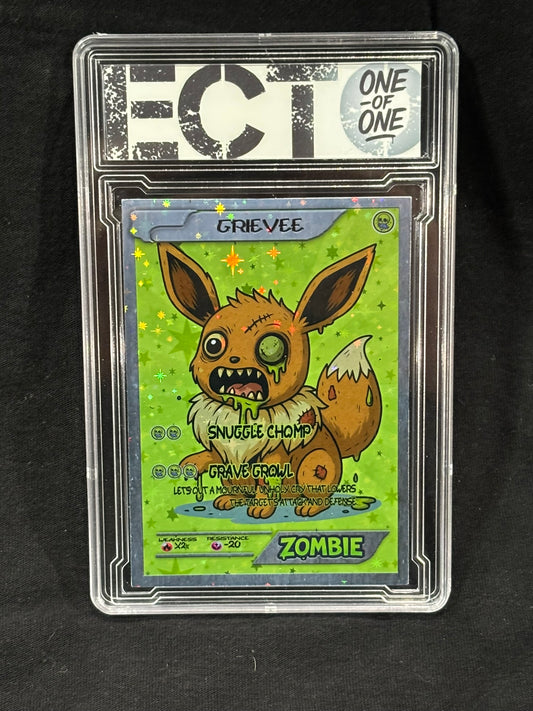 ZOMBIE Eeveelution Series – (1/1 Hand-Signed Custom Cards)