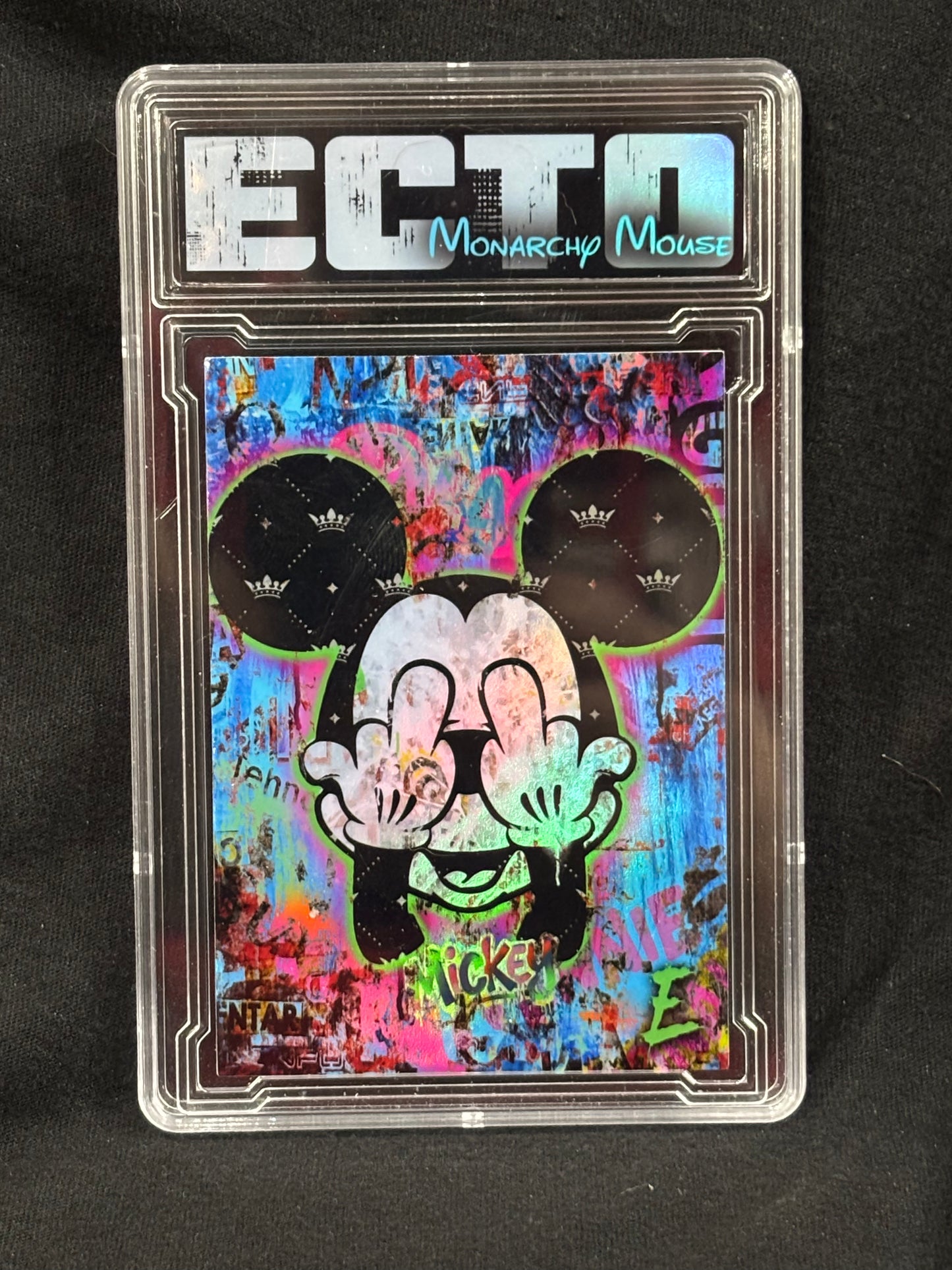 Monarch Mouse – "Street Royalty" – (1/1 Slabbed Card + 8x10 Set)