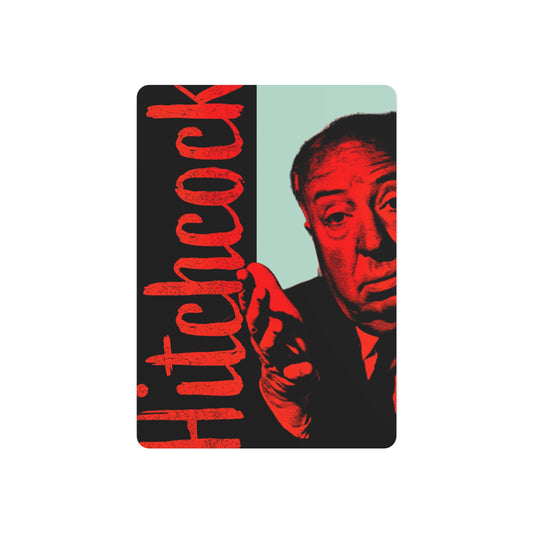 Alfred Hitchcock – "Masters of Suspense" – (Metal Wall Art Print)