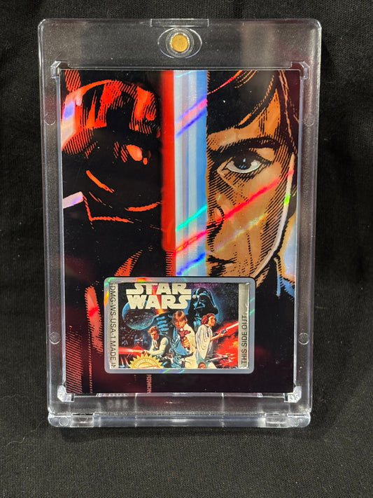 Star Wars – "Vader vs. Luke" – (Ecto 1/1 Relic Card)