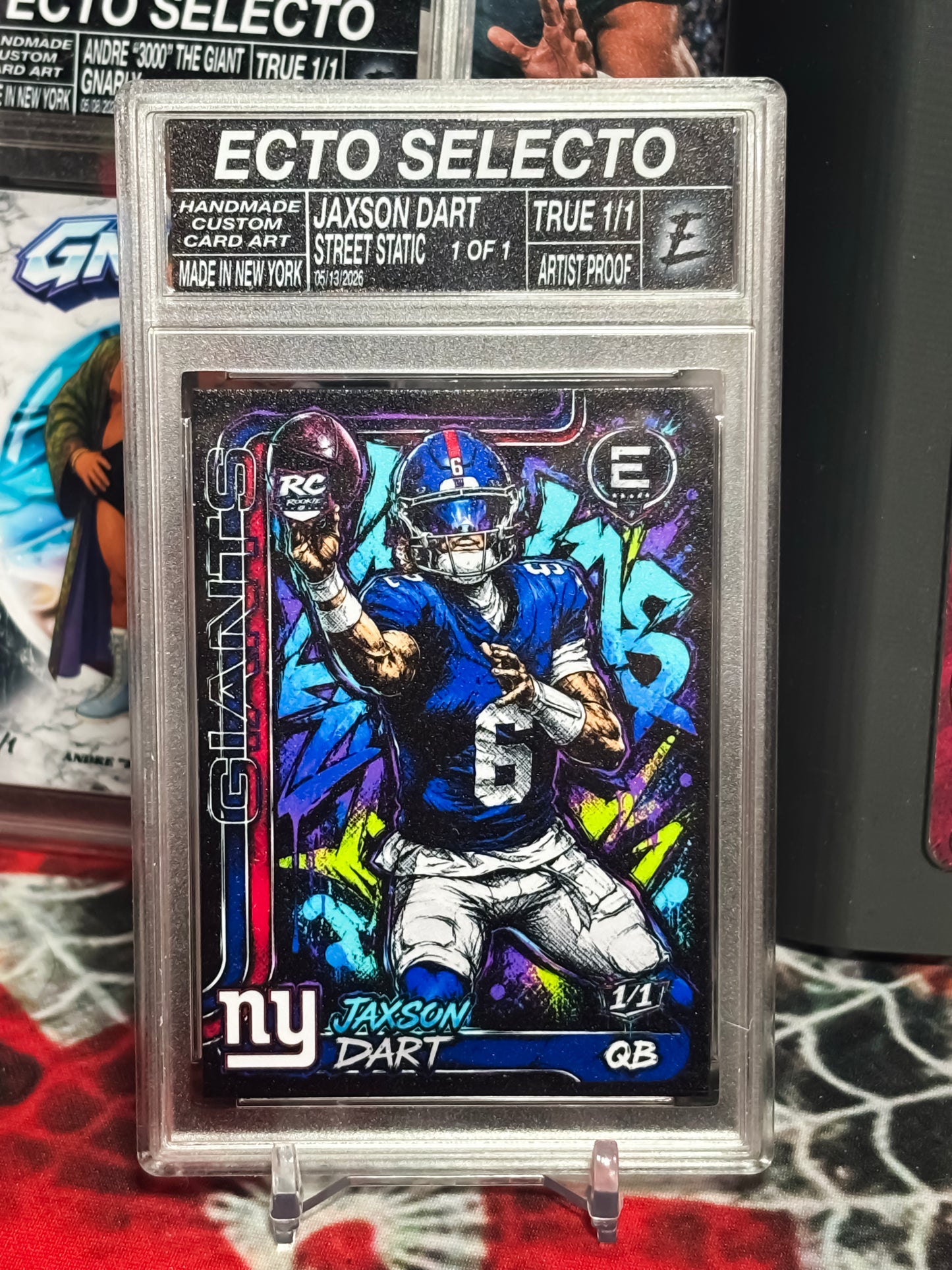 Jaxson Dart – “Street Static” – Artist Proof & Mystery Holo Chase Variations – (Ecto Selecto Custom Art Card)