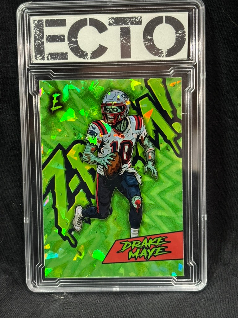 Drake Maye – Z-BOOM! Horror Insert 1/1 Custom Card (Pick Your Variant)