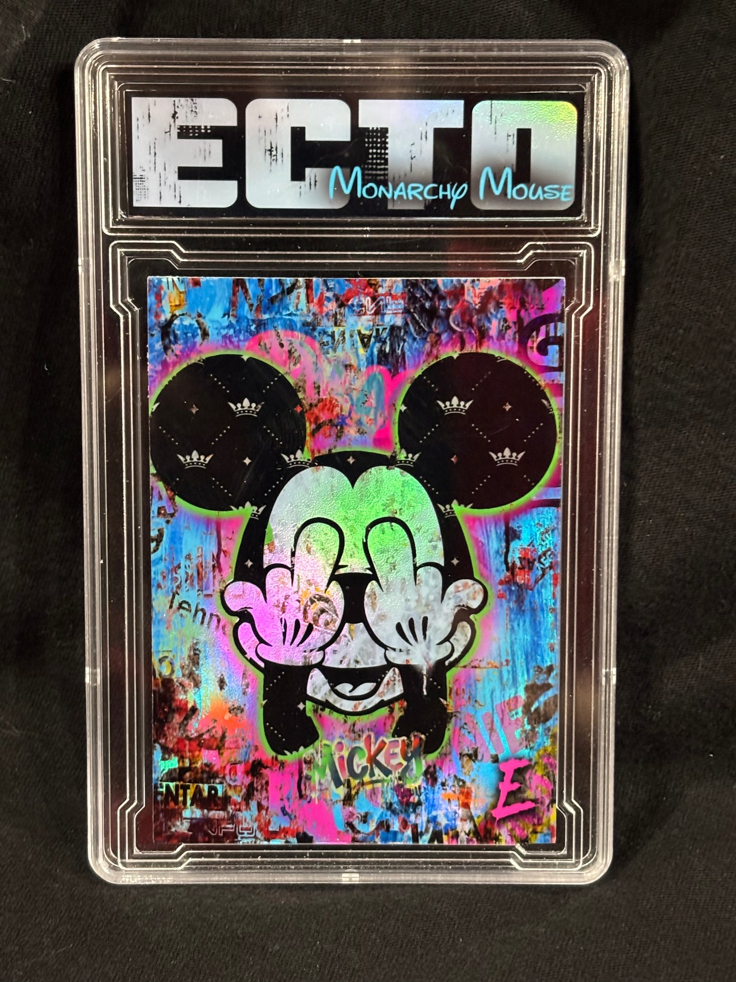Monarch Mouse – "Street Royalty" – (1/1 Slabbed Card + 8x10 Set)