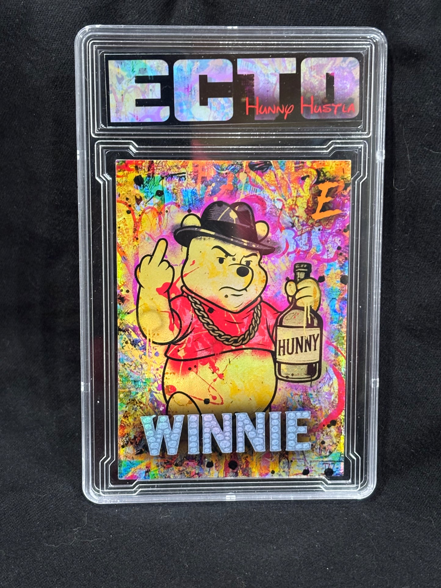 Winnie – "Hunny Hustla" – (Ecto Selecto 1/1 Parody Card Set + XL 8x10 Option)