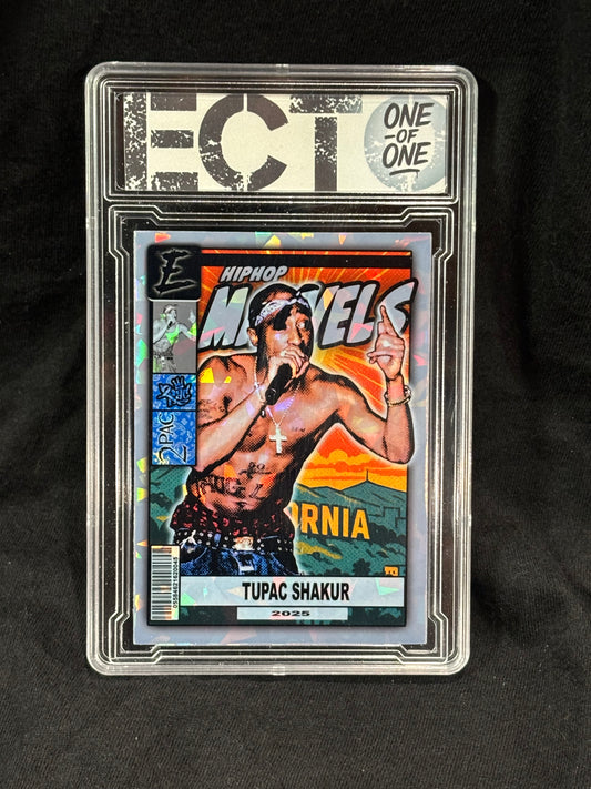 Tupac Shakur – "HipHop Marvels" – (1/1 Custom Card Collection)