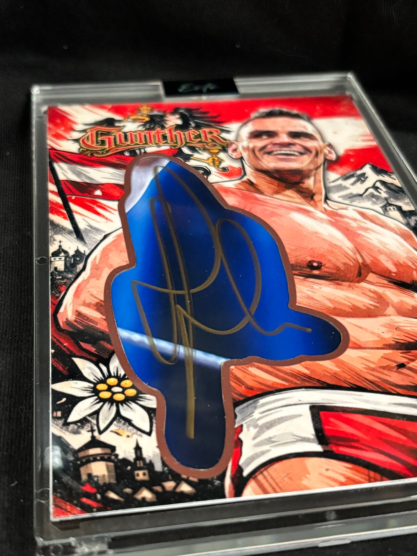 Gunther – Custom 4x6 Cut Signature Card – Ecto Selecto Art Card – 1/1
