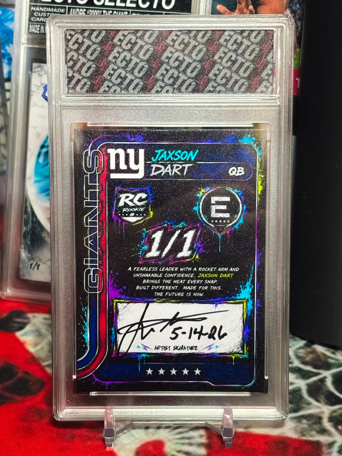 Jaxson Dart – “Street Static” – Artist Proof & Mystery Holo Chase Variations – (Ecto Selecto Custom Art Card)