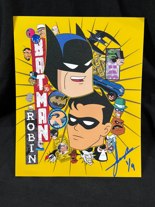 Batman & Robin – “Animated Legacy” – (EctoSelecto 8x10 Print)