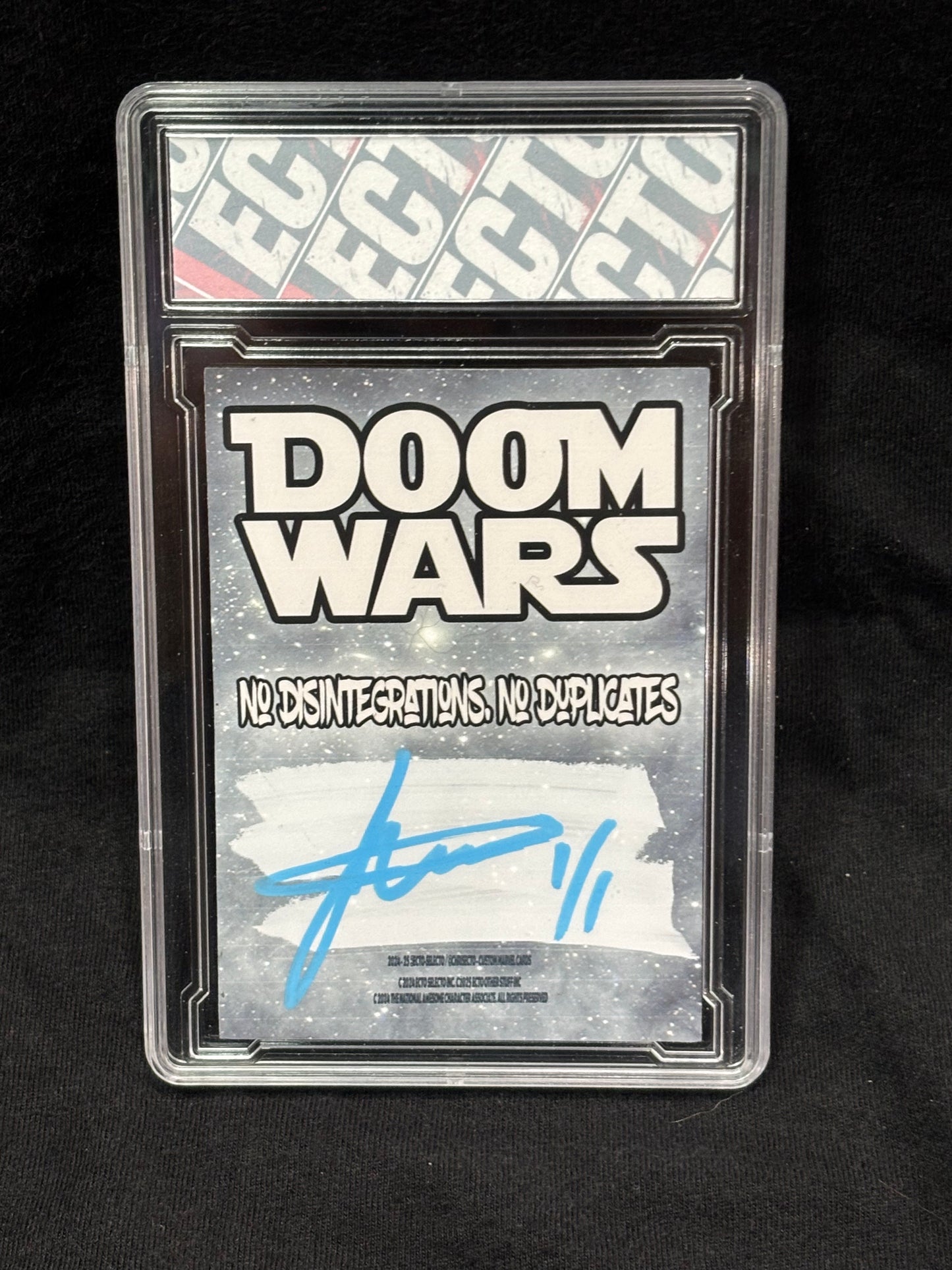 DOOM WARS – MF DOOM x Boba Fett Mash-Up – 1/1 Custom Art Card