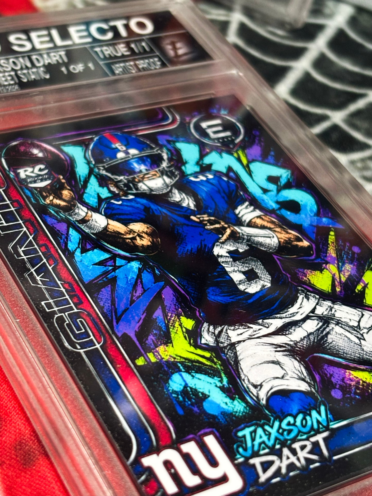 Jaxson Dart – “Street Static” – Artist Proof & Mystery Holo Chase Variations – (Ecto Selecto Custom Art Card)