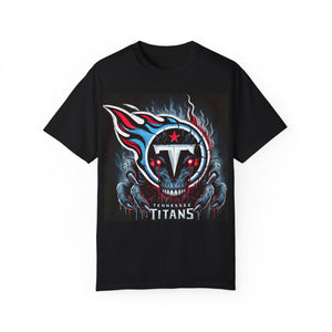 Horror Tennesse Titan Monster T-Shirt - Dark Fantasy Football Warrior Design