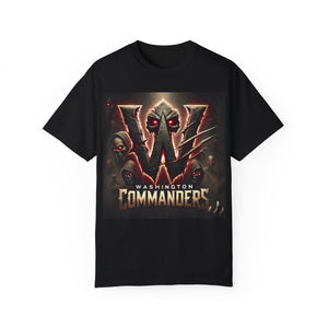 Horror Themed Washington Commanders Logo