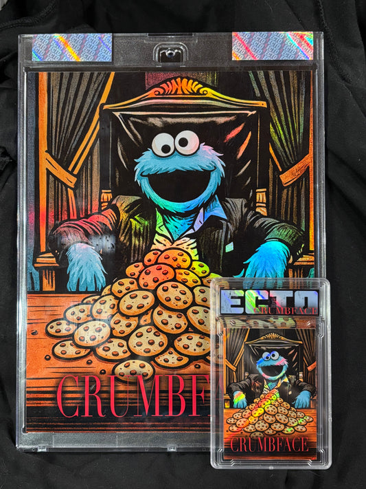 Crumbface – Scarface Parody – (Ecto 1/1 Collectible Cards & XL Cards)