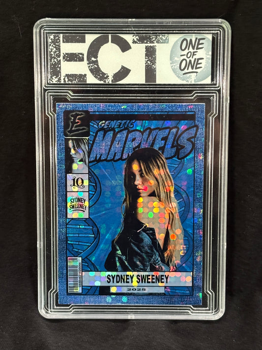 Sydney Sweeney – “Genetic Marvels” (Ecto 1/1 Holo Art Cards)