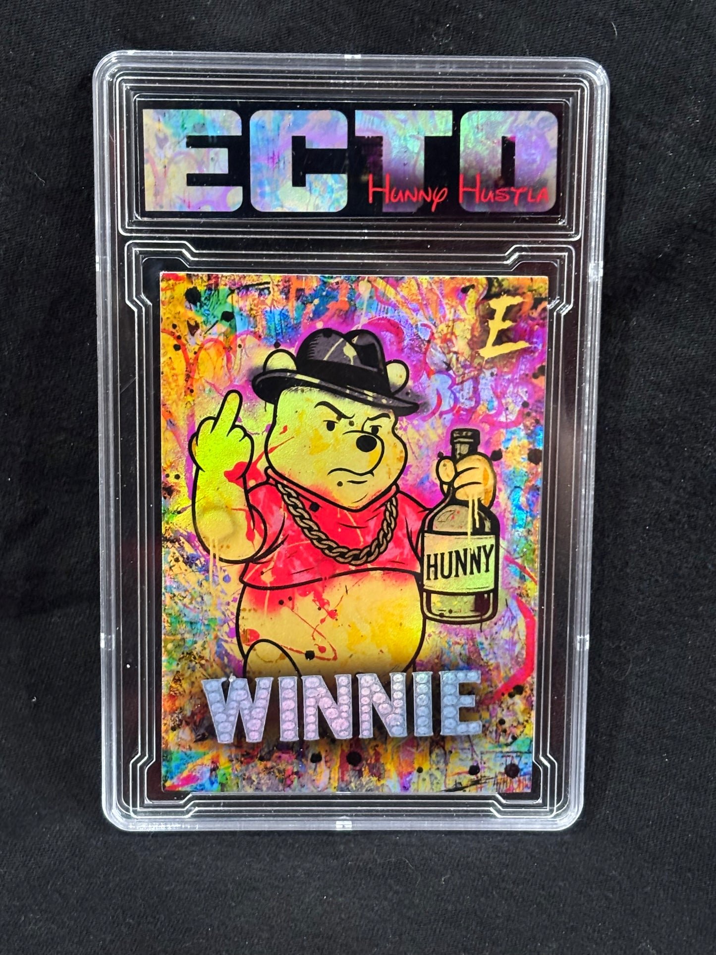 Winnie – "Hunny Hustla" – (Ecto Selecto 1/1 Parody Card Set + XL 8x10 Option)