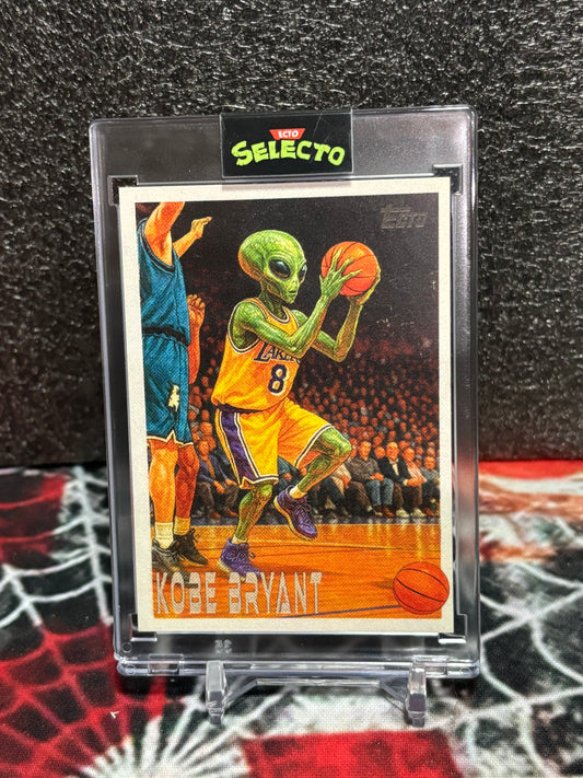 Kobe Bryant “Alien Invasion” Freakshow Art Card – Ecto Selecto Custom