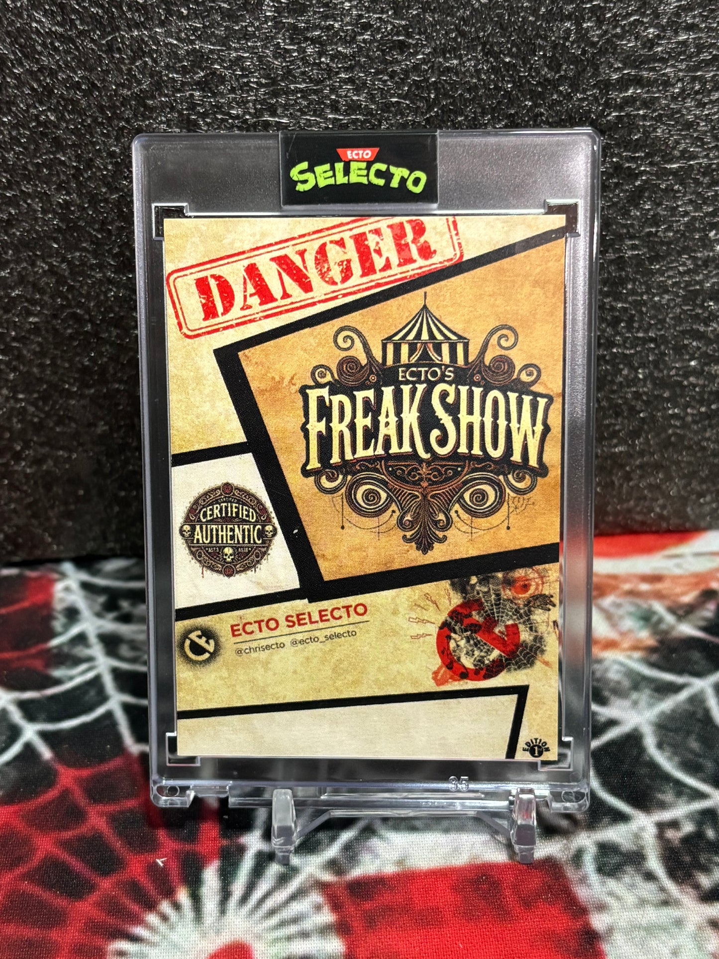Kobe Bryant “Alien Invasion” Freakshow Art Card – Ecto Selecto Custom