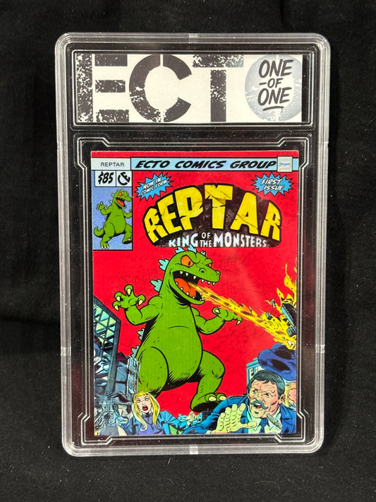 Reptar – "King of the Monsters" – (Custom 1/1 Comic Card)
