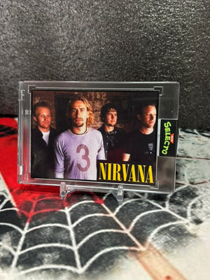 RARE NIRVANA (NICKELBACK) CUSTOM ERROR CARD