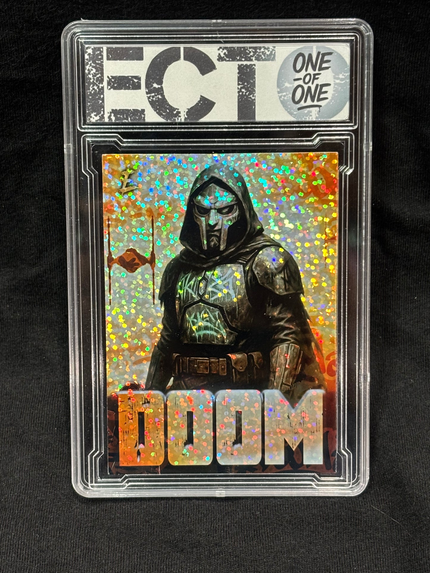 DOOM WARS – MF DOOM x Boba Fett Mash-Up – 1/1 Custom Art Card