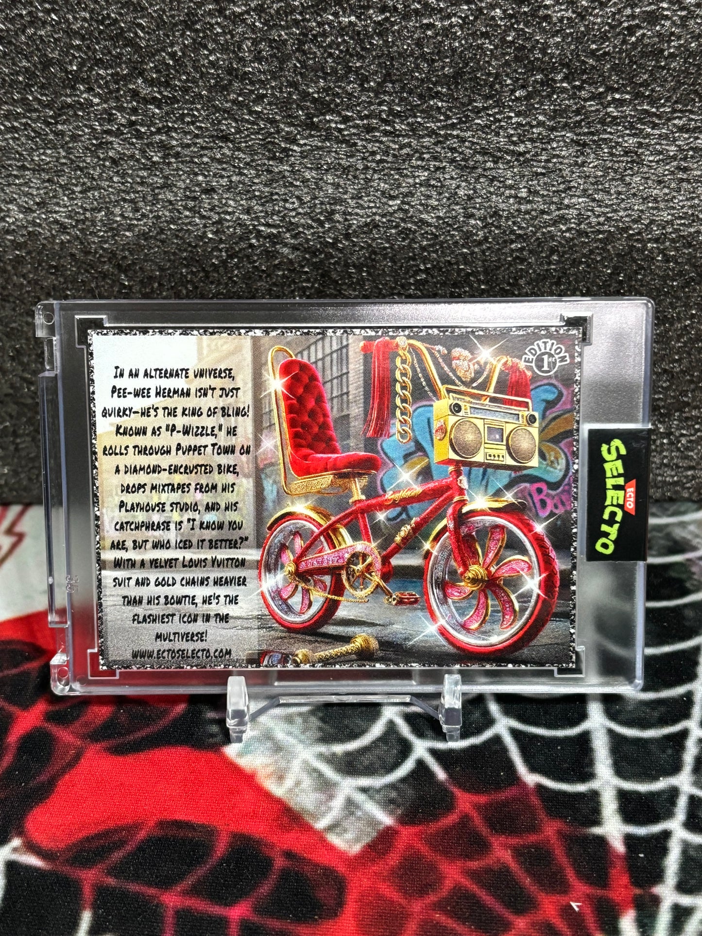 Custom P-Wizzle Bling Multiverse Trading Card - Limited Edition
