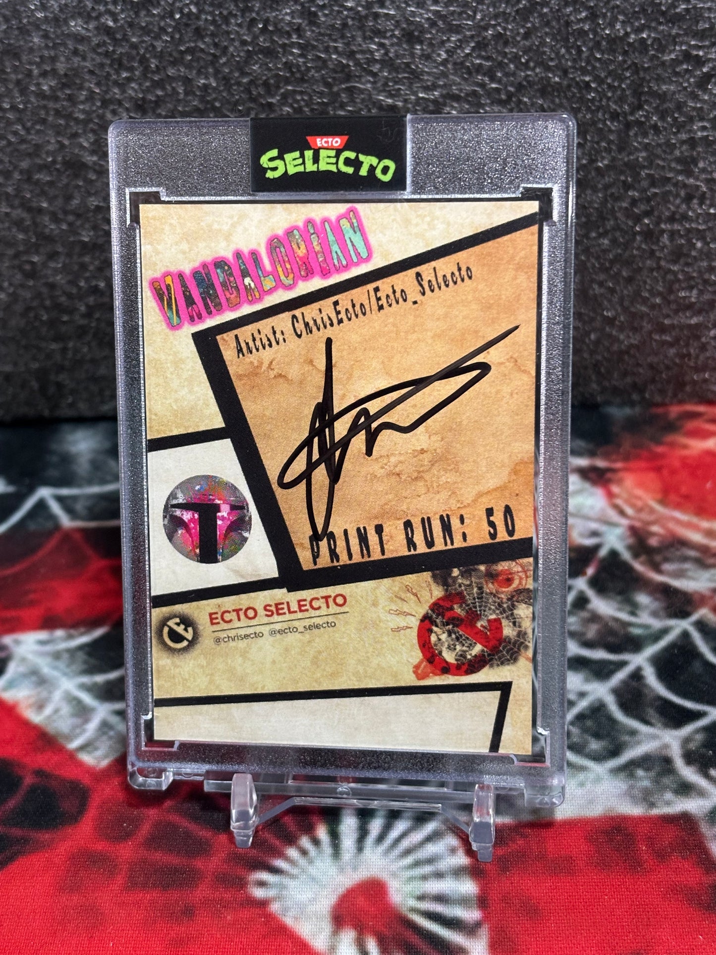 Ecto Selecto: Vandelorian – Limited Edition Art Card by Chris Ecto