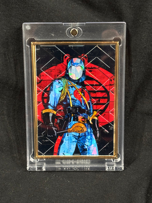 Cobra Commander – "Serpent’s Command" – (Ecto Selecto 1/1 Custom Card Set)