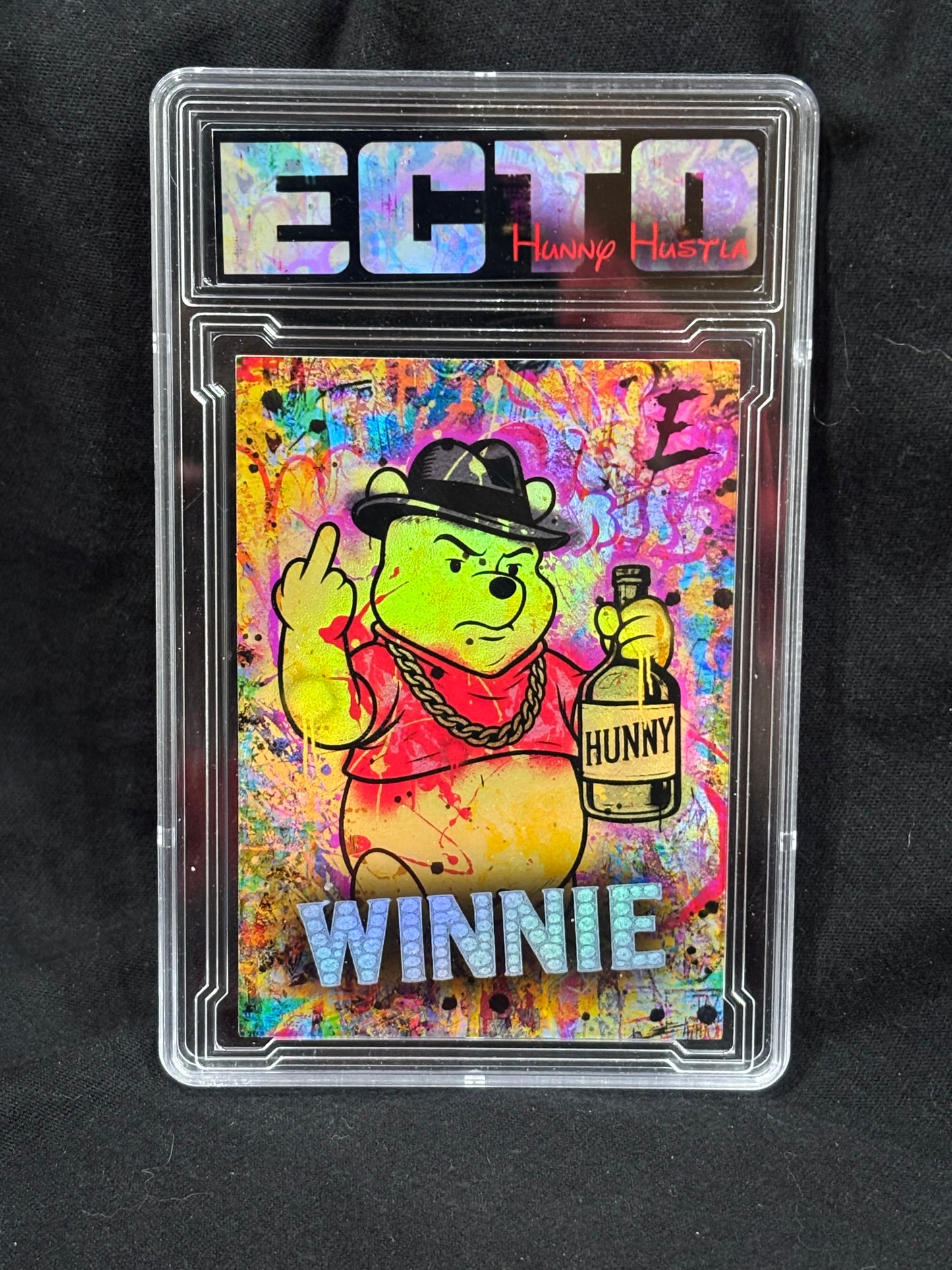 Winnie – "Hunny Hustla" – (Ecto Selecto 1/1 Parody Card Set + XL 8x10 Option)