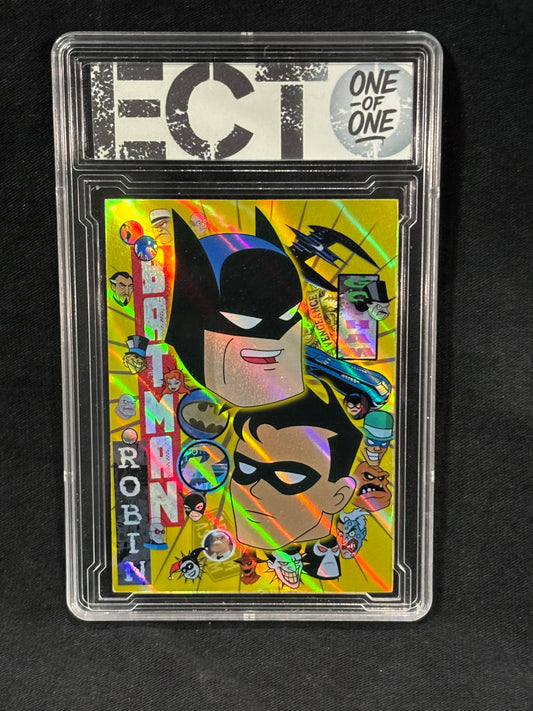 Batman & Robin – "Animated Rogues Gallery" – (Ecto Selecto Custom 1/1 Holo Cards)