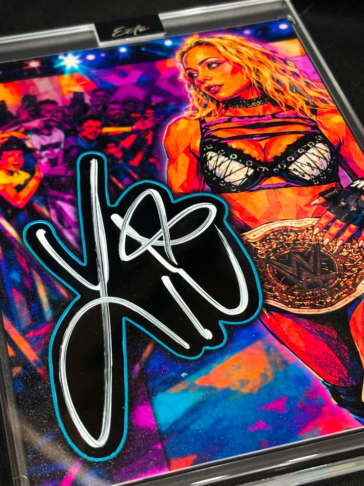 Liv Morgan JSA Authenticated Cut Signature | Original 5×7 Art Card 1/1