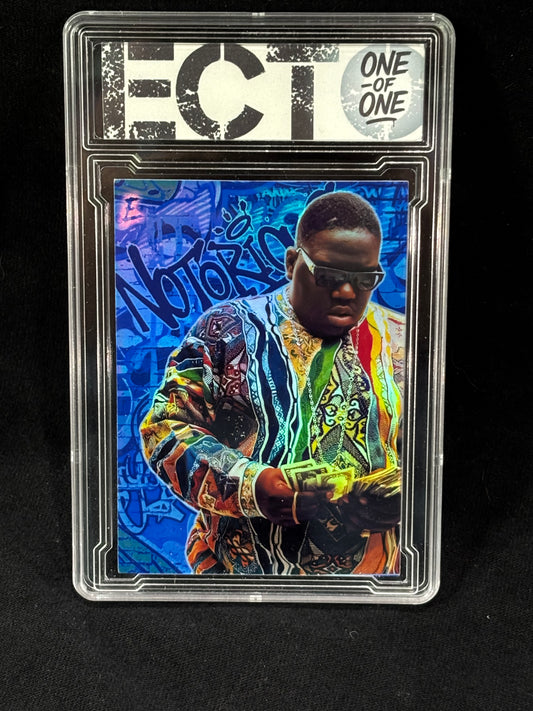 Sapphire Beats – Biggie Smalls – (Ecto 1/1 Slabbed Card)