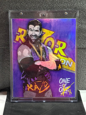 Custom 8x10 Razor Ramon Collage Edit by Ecto Selecto - Limited to 9 + 1/1 Holo (Website Exclusive)