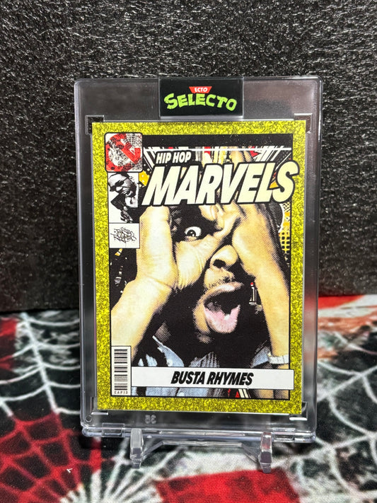 Busta Rhymes “Hip Hop Marvels” Custom Art Card – Ecto Selecto – HIPHOP #5