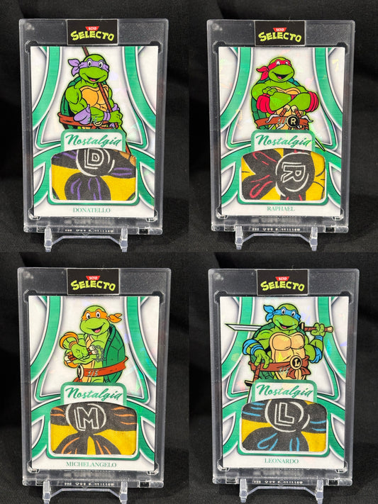 Teenage Mutant Ninja Turtles – "Nostalgia" Relic Card Set – (Ecto Selecto Custom 1/5 Series)